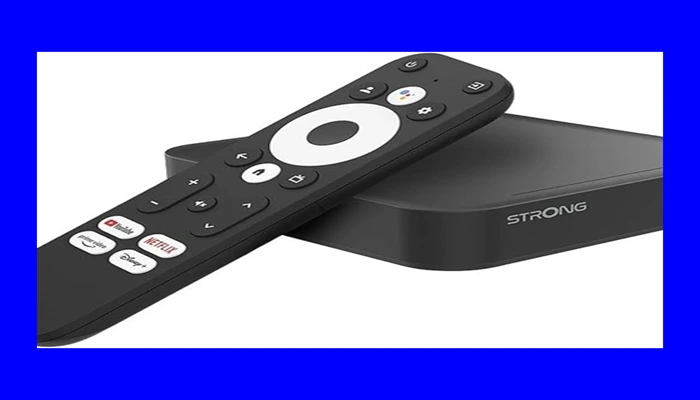 STRONG Leap-S3 Pro Box Streaming Google TV 4K UHD avec Port Ethernet