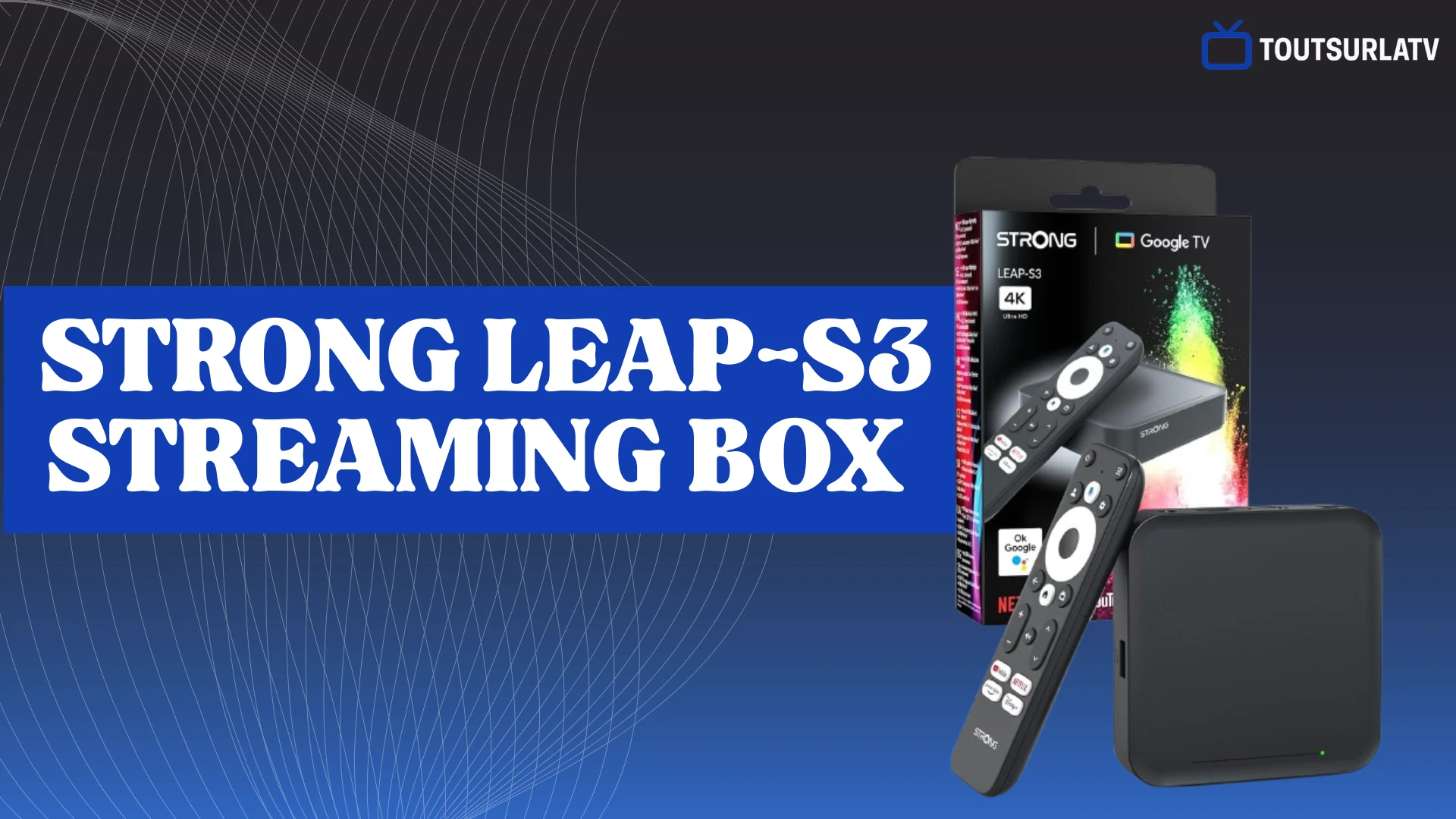 STRONG Leap-S3 Streaming Box est un boîtier iptv fiable