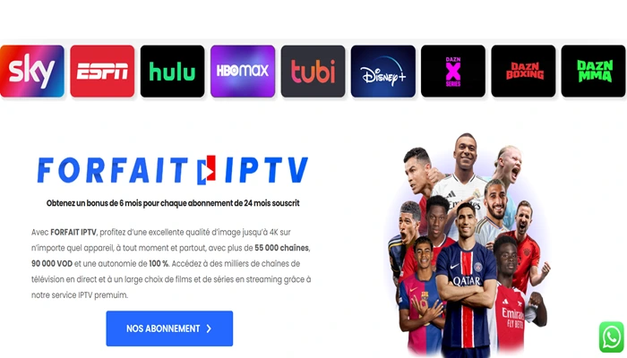 6-FORFAIT IPTV