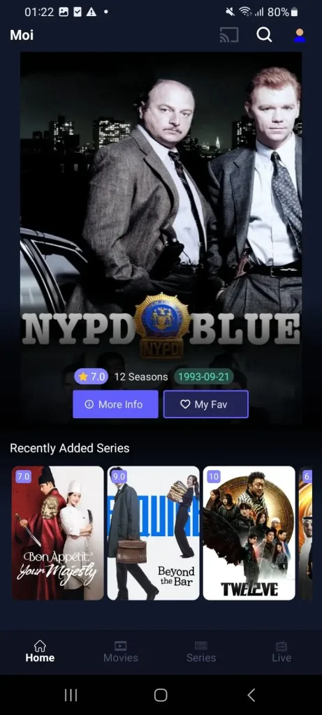 Les principales fonctionnalités d’IPTV Smarters Pro