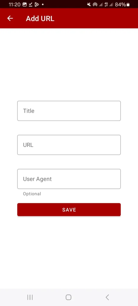 remplir les informations de liste IPTV
