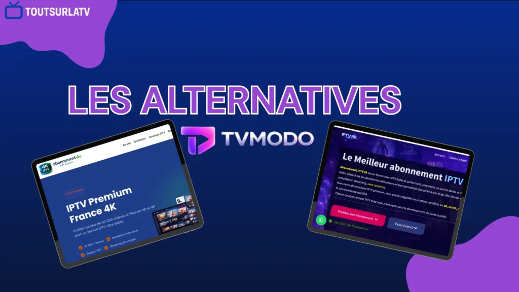 Alternatives à TVmodo